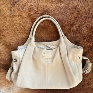 Kate Spade Cream Hobo Style Handbag